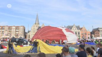 Laatste ballonnen gaan de lucht in tijdens Vredefeesten