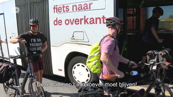 Havenbedrijven en werknemers bezorgd over dienstverlening fietsbus