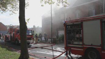 Woning loopt zware schade op bij brand aan Paardendries in Aalst