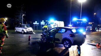 Zwaar ongeval op N41 in Hamme: twee wagens rijden frontaal op mekaar