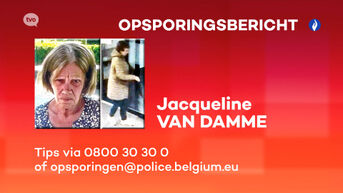 OPSPORINGSBERICHT: parket op zoek naar 72-jarige Jacqueline Van Damme uit Aalst