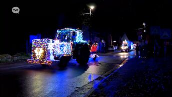 De Voncktrekkers versieren hun tractoren en brengen Aalst helemaal in kerststemming