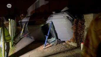 Moerbeke: bestuurder vlucht na ongeval maar crasht met terreinwagen in doodlopende straat