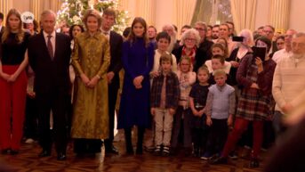Vijf BiJeVa-gezinnen vieren kerst met de koninklijke familie: 