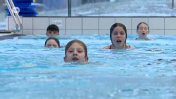 Lokerse schoolkinderen nemen eerste duik in gloednieuw zwembad Durmehal