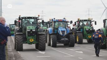Boerenprotest - Blokkades veroorzaken hinder op en rond R2 aan Waaslandhaven-Noord