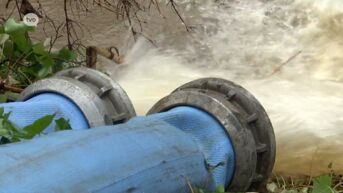 Opnieuw opletten voor wateroverlast in Geraardsbergen: Civiele Bescherming pompt water uit Molenbeek weg