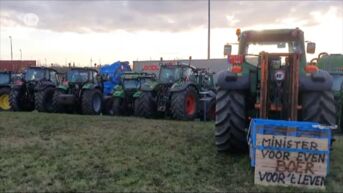 Honderden tractoren blokkeren toegangswegen van de Waaslandhaven