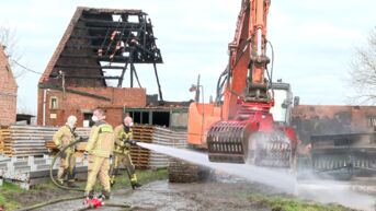 Beperkte hoeveelheid asbest vrijgekomen bij schuurbrand in Verrebroek