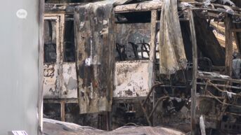 Dag na zware brand bij busbedrijf in Lebbeke: 