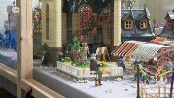 Gemeentehuis van Laarne helemaal ingenomen door Playmobil-koninkrijk Novelmore