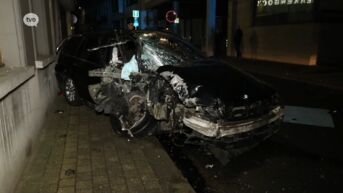 Sint-Niklaas: dronken chauffeur gaat uit de bocht en richt ravage aan
