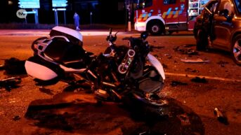 Motorrijder in levensgevaar na ongeval op N16 in Temse