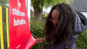Vooruit voert actie tegen het verdwijnen van bushaltes in Aalst