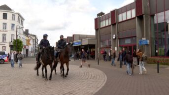 Grote machtsontplooiing aan station van Zottegem, na zware vechtpartij van gisteren