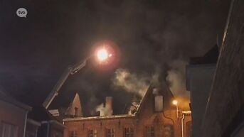 [VIDEO] Grote brand in leegstaand college in Zottegem