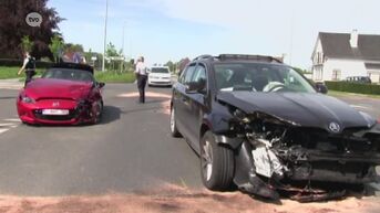 Verkeersongeval met 3 gewonden in Hofstade