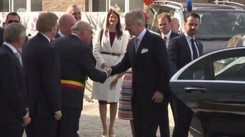 Koning en koningin openen Floraliën Gent