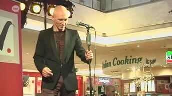 Enthousiast onthaal voor Helmut Lotti in Waasland Shopping Center
