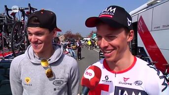 Broers Naesen samen aan start in Ronde van België: 