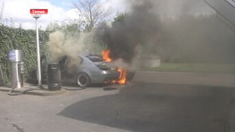 Temse: Uitslaande autobrand in carwash