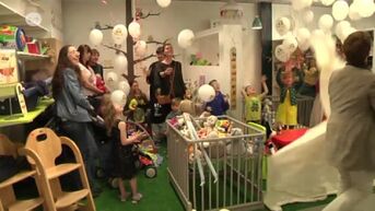 Lokeren TV: Opening kinderafdeling in Kringwinkel