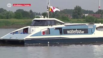 Zonder file van Gent naar Antwerpen met de waterbus