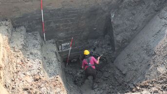 Archeologen onderzoeken restanten van middeleeuwse watermolen in Geraardsbergen