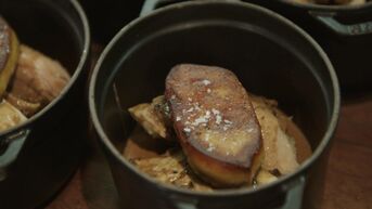 Smaakmakkers Winter - Naakthalskip gegaard in varkensblaas met truffelpuree en gebakken ganzenlever
